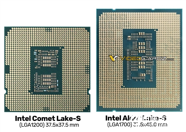 首次10nm！Intel 12代桌面酷睿真身首曝：LGA1700新接口坐實