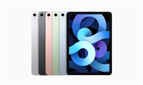4799 元起，蘋果 iPad Air 4 今日發(fā)售：A14 仿生加持，Touch ID、電源鍵合一