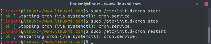 圖解 Linux下at延時任務和crontab定時任務命令