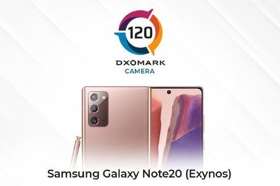 三星Note20（Exynos版）相機得分公布:120分表現堅實