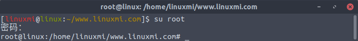Linux命令su、sudo、sudo su、sudo -i使用和區別