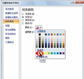 excel繪制折線圖 Excel中繪制個性化鏤空折線圖的方法