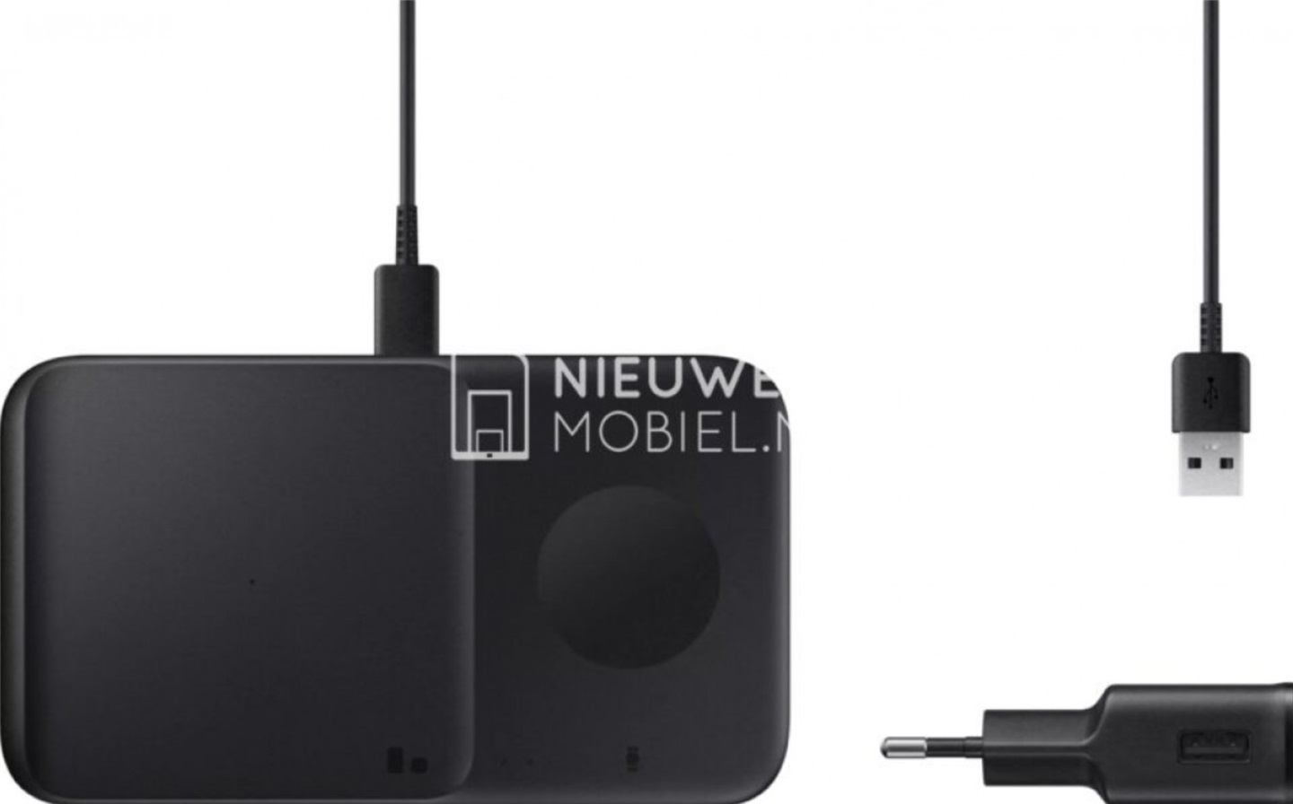 三星無線充電板 Duo2 / Pad2 曝光:黑白兩色 + USB-C 接口
