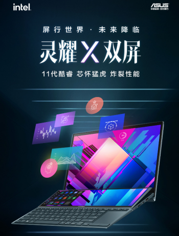 雙屏協作激發高效生產力 靈耀X雙屏正式開售7999元起