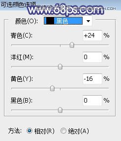 ps調出草地清純女孩藍色藝術效果