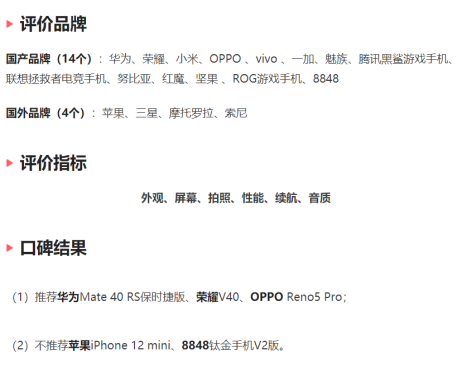 51款旗艦手機口碑匯總：榮耀V40配置突出，備受用戶青睞