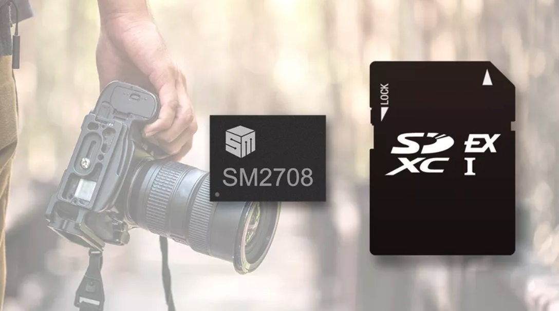 慧榮發布全球首款 SD 8.0 主控:采用 PCIe Gen 3 x2 接口