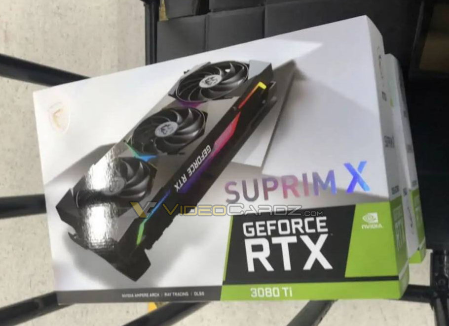 英偉達(dá) RTX 3080 Ti 包裝曝光,下月發(fā)布