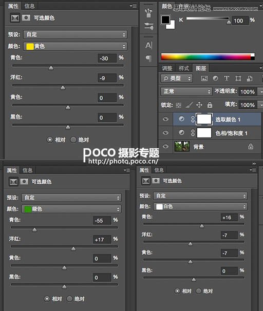 PS調出森林人像秋季唯美藝術效果