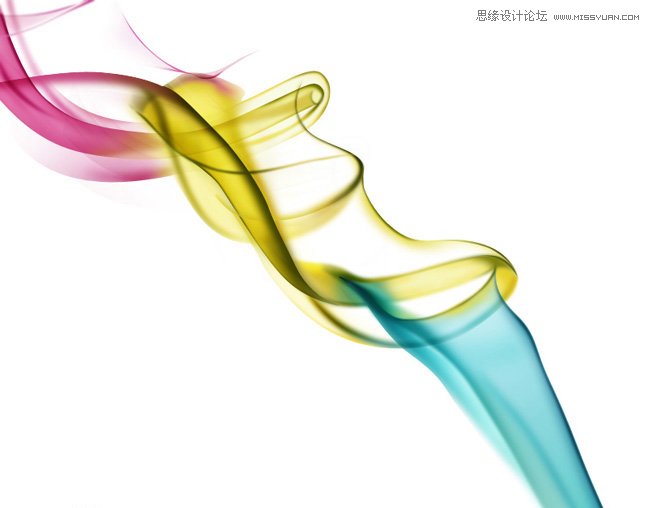 PS設計漂亮的炫彩藝術煙霧效果