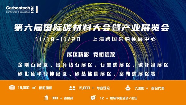 Carbontech 2021 碳材料大會攜四大亮點,全新起航