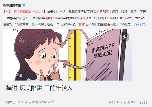 繞開廣告監管社交媒體漸成“法外之地”，醫美行業新“病灶”亟待治理