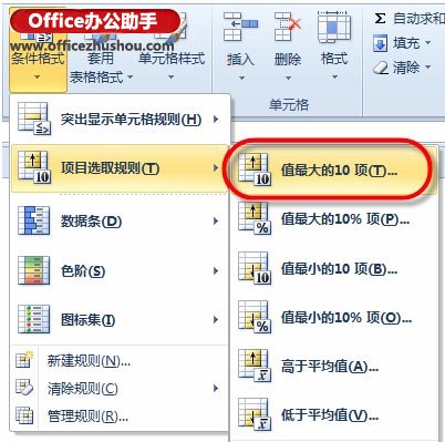excel表格數(shù)據(jù)來源怎么標(biāo)注 快速標(biāo)注Excel數(shù)據(jù)表中的前3名的方法