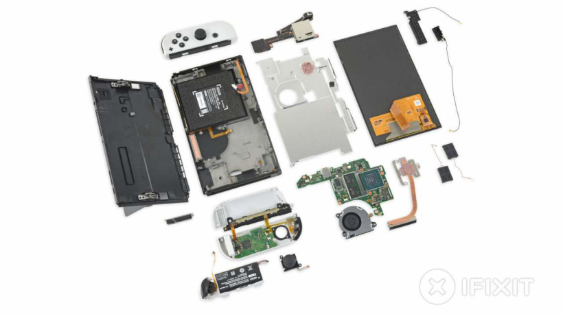 iFixit 拆解任天堂 OLED 版 Switch：比想象中變化更大