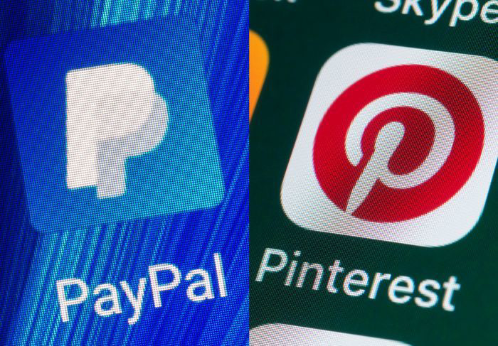 450 億美元,支付公司 PayPal 洽購社交媒體 Pinterest