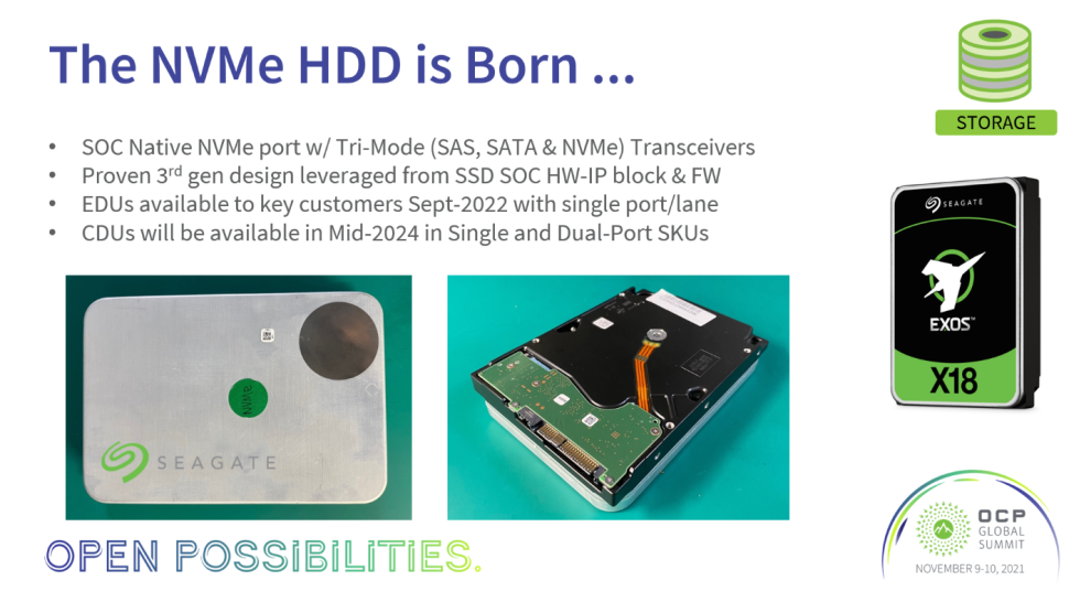 希捷展示業(yè)界首個 PCIe 機械硬盤,預(yù)計 2024 年上市