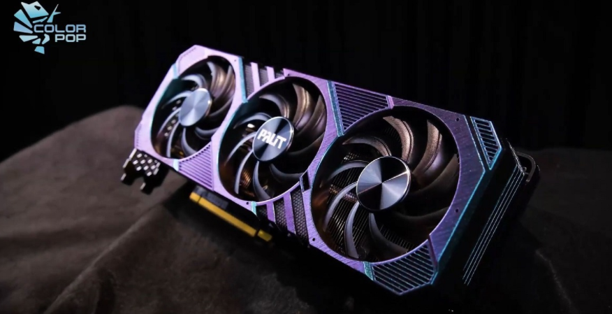 同德發布 GeForce RTX 3060 Ti ColorPOP:顯卡顏色會隨光照條件而改變