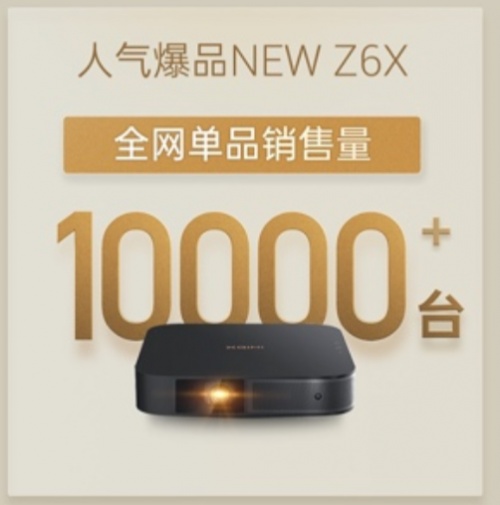 雙十一、雙十二共賣出9萬多臺，極米NEW Z6X有啥魔法？
