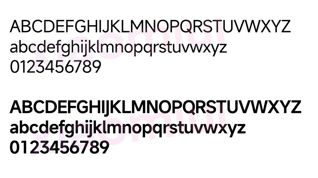 發布在即，小米 MIUI 13 字體“Mi Sans”曝光