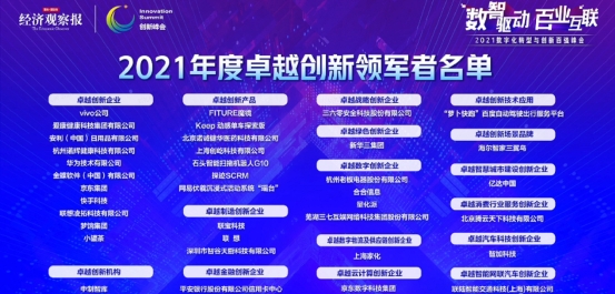 財聯社2021投資峰會落幕,這家成都獨角獸企業又斬獲一項權威殊榮