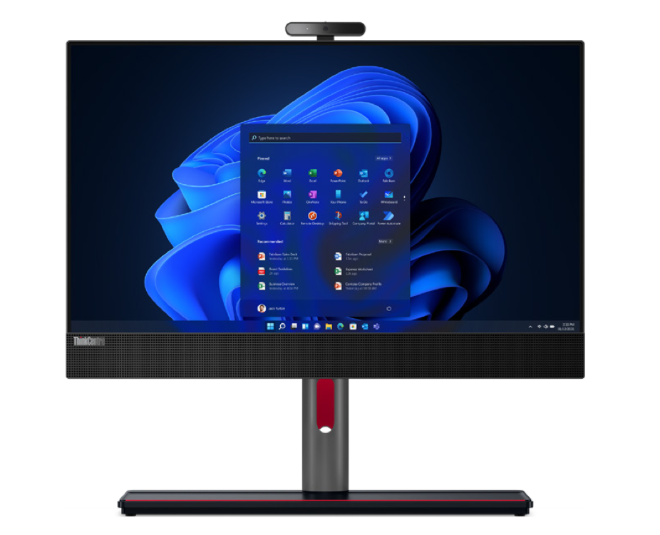 聯想發布新款 ThinkCentre 一體機：24 英寸 2K 屏，最高搭載 12 代酷睿 i9