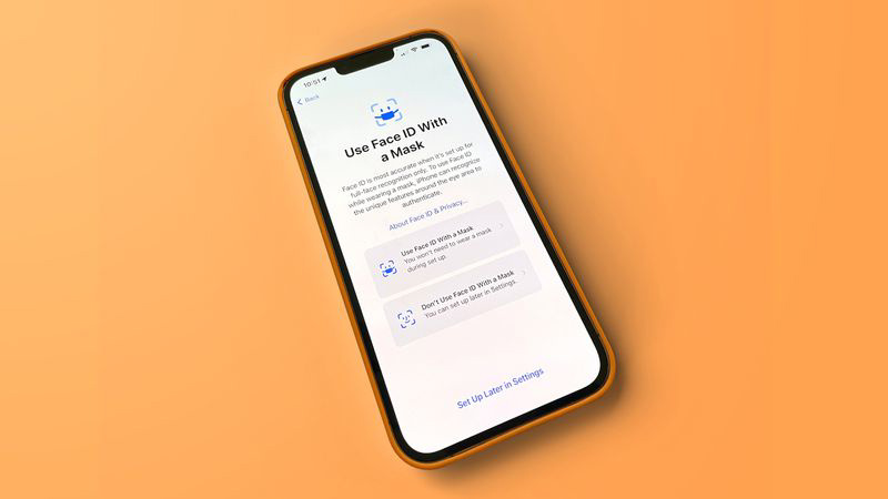 iOS 15.4 測試版發布：支持戴口罩面部解鎖