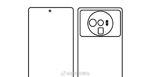 小米 12 Ultra 外形手繪圖曝光:居中打孔屏,奧利奧三攝