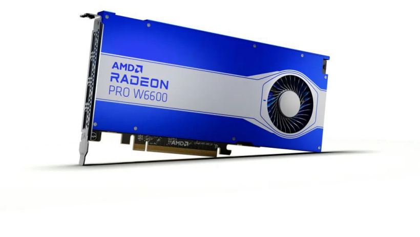 5899 元，AMD Radeon PRO W6600 顯卡上市：7nm 制程，支持 8K 顯示