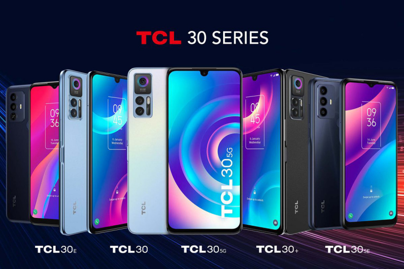 TCL 發布 5 款 30 系列手機，起售價 139 歐元