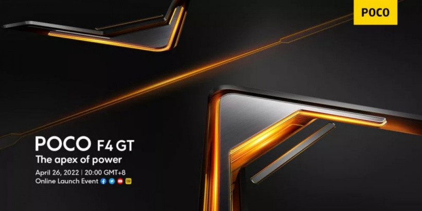 小米 POCO F4 GT 將于 4 月 26 日發布,搭載高通驍龍 8 Gen 1
