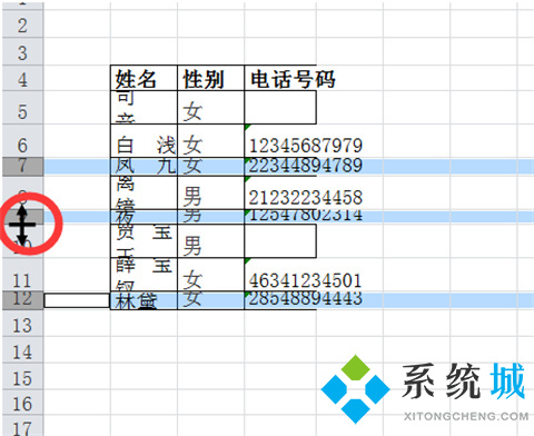 行高在excel表哪里調 行高在excel表中的四種快捷調整方法